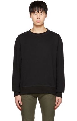 Naked & Famous Denim Black Cotton Sweatshirt