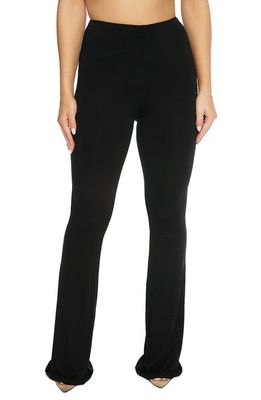 Naked Wardrobe The NW Bootleg Pants in Black