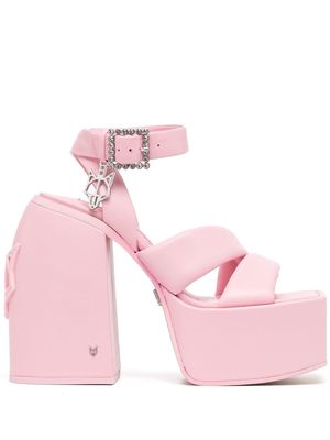 NAKED WOLFE Jingle 60mm sandals - Pink