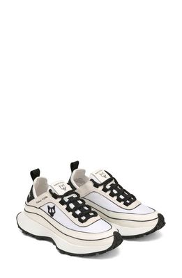 NAKED WOLFE Petal Sneaker in White 