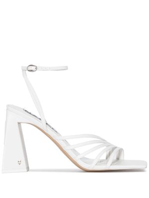 NAKED WOLFE strap-detail open-toe sandals - White