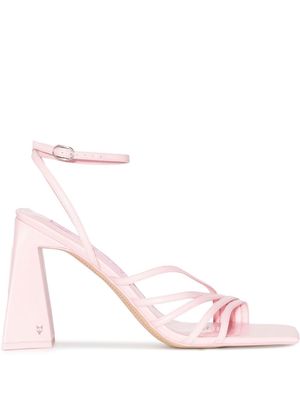 NAKED WOLFE Victory 110mm sandals - Pink