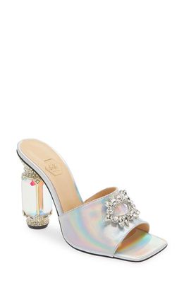 NALEBE Aurum Crystal Embellished Sandal in Iridescent