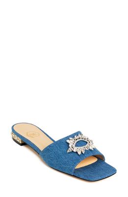 Nalebe Aurum Slide Sandal in Dark Indigo 