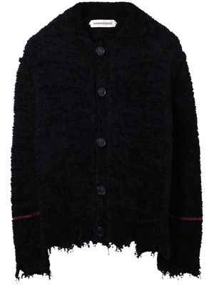 Namacheko Axan ripped cardigan - Black