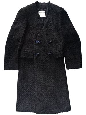 Namacheko Hwicce double-breasted coat - Black