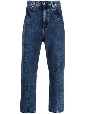 Namacheko mid-rise straight-leg jeans - Blue