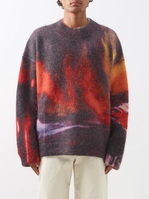 Namacheko - Rezyane Printed Wool-blend Sweater - Mens - Multi
