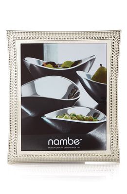Nambé Beaded Picture Frame in Silver