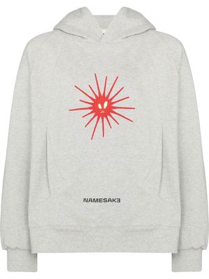 NAMESAKE Joey Off Court embroidered hoodie - Grey