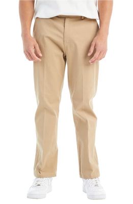 NANA JUDY Winston Cotton Ankle Chinos in Tan