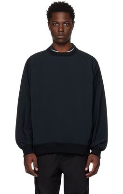 Nanamica Black Alphadry Sweatshirt