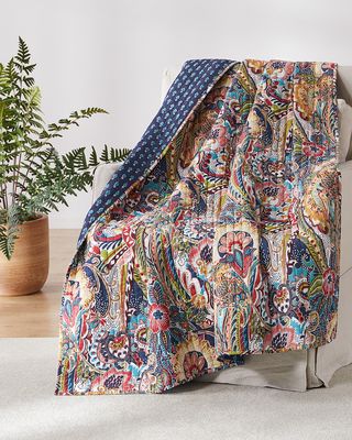 Nanette Quilted Throw Blanket