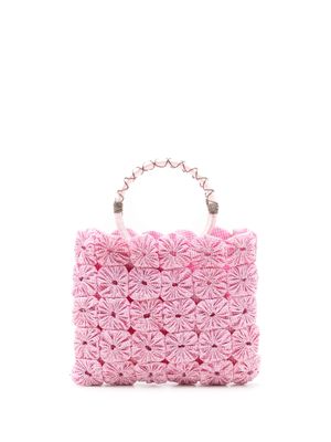 Nannacay Jade Colori panelled mini bag - Pink