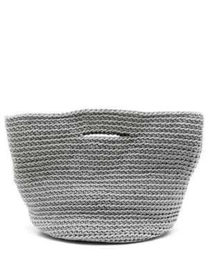 Nannacay Nirvana crochet-knit bag - Grey
