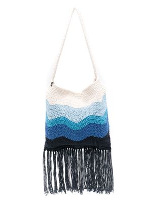 Nannacay Priya crochet gradient bag - Blue