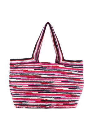 Nannacay Suki crochet-knit tote bag - Multicolour