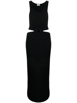 Nanushka cut-out terrycloth dress - Black