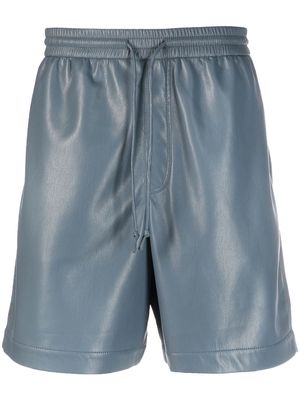 Nanushka drawstring-fastening shorts - Blue