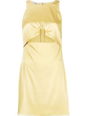 Nanushka Elmi cut-out mindress - Yellow