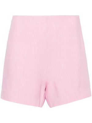 Nanushka Elza high-waisted mini shorts - Pink