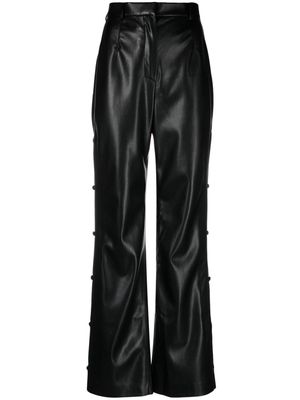 Nanushka Felina faux-leather trousers - Black