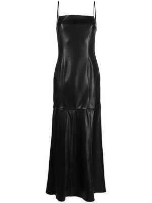 Nanushka Freza Okobor™ alt-leather dress - Black