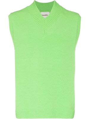 Nanushka Gillan knitted vest - Green