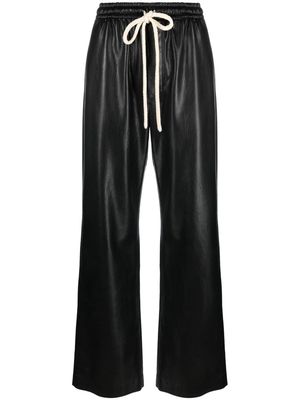 Nanushka Gisela faux-leather trousers - Black