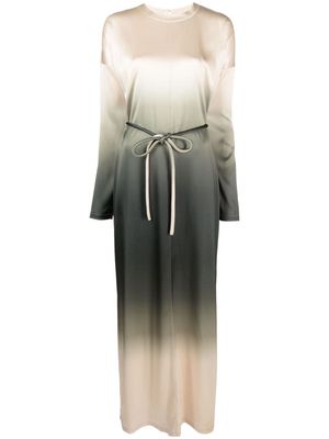 Nanushka gradient-effect maxi dress - Neutrals