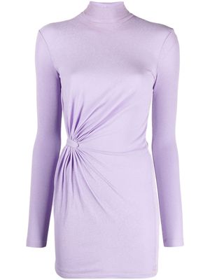 Nanushka Isano knot-embellished minidress - Purple