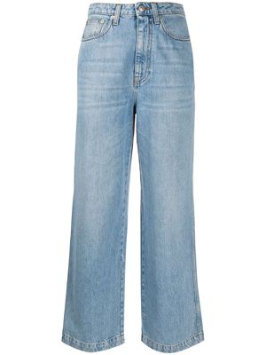 Nanushka Jane high-waisted jeans - Blue