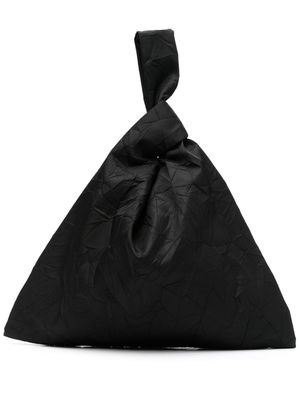 Nanushka Jen knot top-handle tote bag - Black