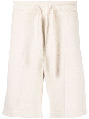 Nanushka Julen cotton-linen blend shorts - Neutrals