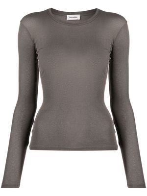 Nanushka Lymme recycled polyester top - Grey