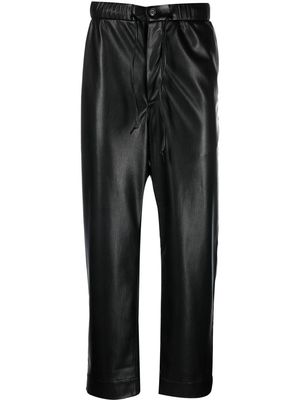 Nanushka Maven straight-leg trousers - Black