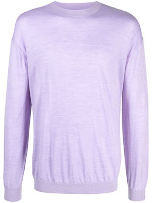 Nanushka merino crew-neck T-shirt - Purple