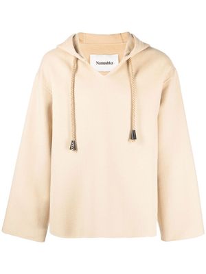 Nanushka Moshe long-sleeve hoodie - Neutrals