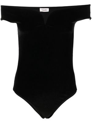 Nanushka off-the-shoulder bodysuit - Black