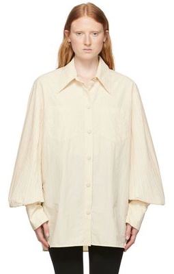 Nanushka Off-White Nele Shirt