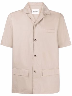 Nanushka organic-cotton short-sleeve shirt - Grey