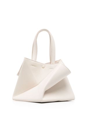 Nanushka Origami mini purse - White