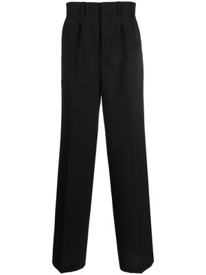 Nanushka pleat-detail wide-leg trousers - Black