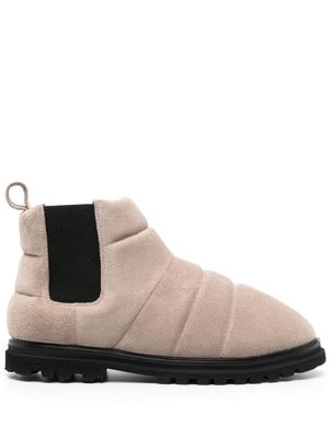Nanushka quilted ankle boots - Neutrals