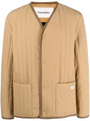 Nanushka quilted liner jacket - Neutrals