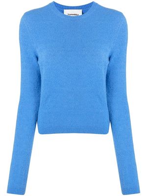 Nanushka round-neck knit jumper - Blue