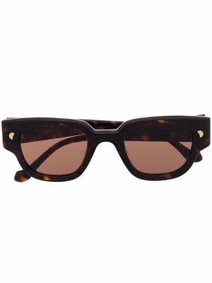 Nanushka Samui D-frame sunglasses - Brown