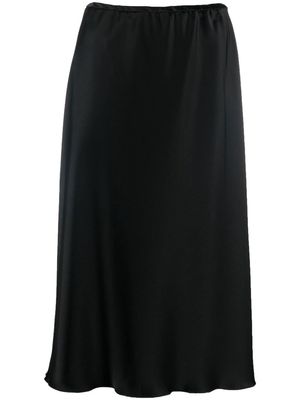 Nanushka satin-finish midi-skirt - Black