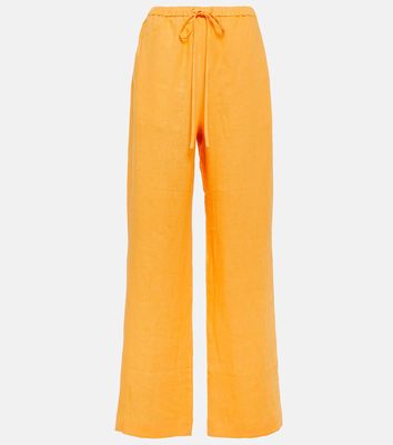 Nanushka Straight-leg linen pants