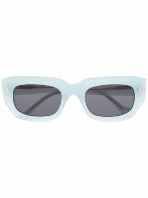 Nanushka thick cat-eye sunglasses - Blue
